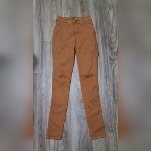 Fashion Nova Brown Skinny Pant Size 3 (w 25)